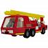 Машина пожарная - Супер-мотор, 19 см  - миниатюра №1